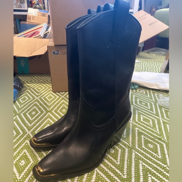 Tory Burch Shoes - Tory Burch Western Mid Boot